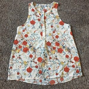 Floral Tank Top